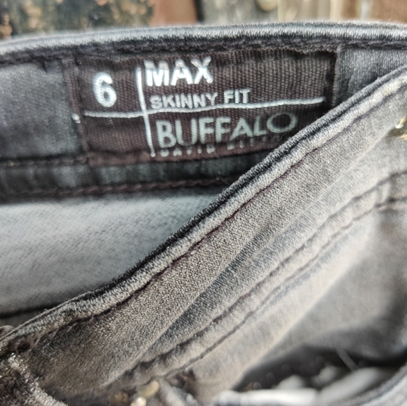 🔥 David Bitton Buffalo Black Boys Jeans - Picture 5 of 7